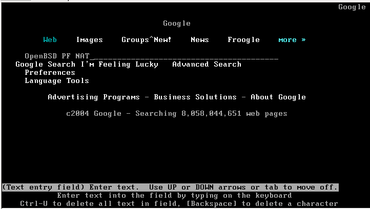 OpenBSD inside the PF NAT/DMZ
