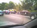 Nice rides on flatbed/trailer