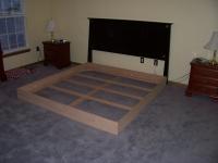 New bedframe, new carpet, new paint
