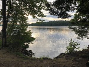 Cobbosseecontee Lake in Maine
